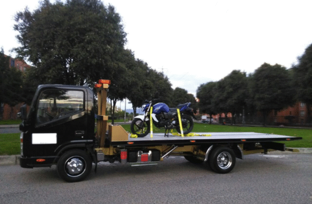 Servicio de grúa para motos